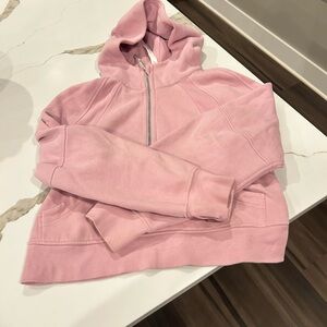 Lululemon Pink Peony Hooded Scuba